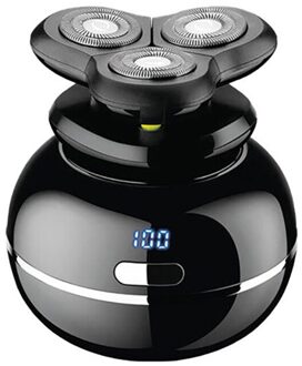 Beste Bald Head Haar Remover Scheerapparaten Razor Cordless Rotary Oplaadbare Scheerapparaat Met Trimmer