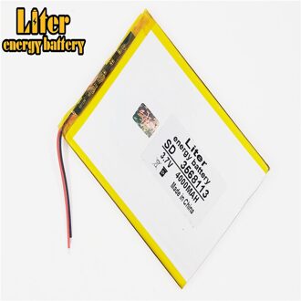 Beste Batterij 3568113 3.7V 4000 Mah 3570110 3570115 Lithium Polymeer Batterij Met Bescherming Boord Voor Tablet E708 Q2 am
