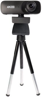 Beste C170 2160P Webcam 4K Uhd 3840*2160P Webcam 800W Pixels Computer Camera 120 ° Groothoek Web Camera Met Microfoon met statief
