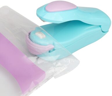 Beste Draagbare Mini Afdichting Huishoudelijke Machine Warmte Sealer Capper Voedsel Saver Voor Plastic Zakken Pakket Mini Gadgets Keuken Sto