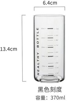 Beste Glazen Maatbeker Drinken Mok Warmte En Koude Bestendig Keuken Bakken Vruchtensap Melk Water Schaal Cup Accessoires Tool zwart