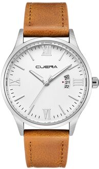 Beste Horloge Mannen Horloges Quartz Rvs Dial Casual Bracele Lederen Polshorloge Mode Montre Homme