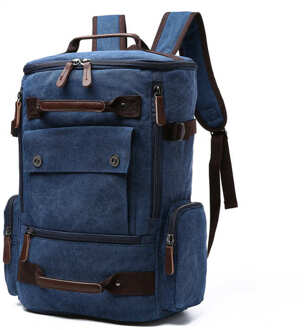 Beste Outdoor Sport Travel School Laptop Rugzak Wandelen Camping Zakken Waterdichte Tas Tiener Casual Rugzak Mochila blauw