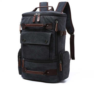 Beste Outdoor Sport Travel School Laptop Rugzak Wandelen Camping Zakken Waterdichte Tas Tiener Casual Rugzak Mochila zwart