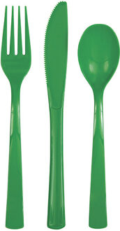 Bestek Groen 3-delig 18 Stuks