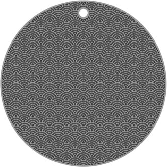 Bestek Isolatie Pad Antislip Bloem Placemat Siliconen Placemat Eetkamer C-Oaster Ronde Tafel Mat Изоляционные Прокладки zwart