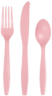 Bestek Licht Roze 18 delig