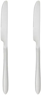 bestek Messen Nevis - 2x stuks - RVS - 23 cm