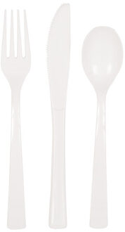 Bestek Wit 3-delig 18 Stuks