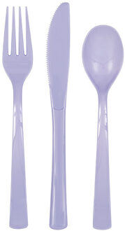 Bestekset 20 Cm Lila 18-delig