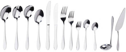 Bestekset Tableware Collection - 60-delig - zilver - RVS - Besteksets Zilverkleurig