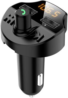 Bestever Universal Auto Fm-zender Bluetooth 5.0 Auto Mp3 Speler Modulator Adapter Tf Card Handsfree Dual Usb Smart chip