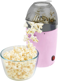 Bestron Bestron popcornmachine Roze APC100 inclusief popcorn startpakket