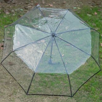 Besttransparent Paraplu Automatische Paraplu Regen Vrouwen Mannen Zon Regen Auto Paraplu Compact Vouwen Winddicht Stijl Clear Paraplu doorzichtig