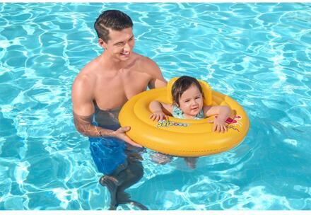 Bestway Babyfloat 69cm geel