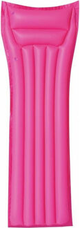 Bestway basic opblaabaar luchtbed roze 183 cm volwassenen