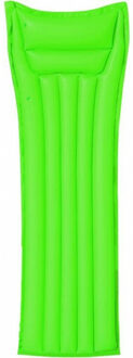 Bestway basic opblaasbaar luchtbed groen 183 cm volwassenen