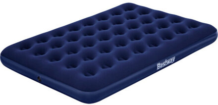 Bestway Fluwelen luchtbed Blauw - One size