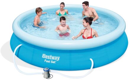 Bestway Marin Fast Set Zwembad Ø 366 cm Blauw