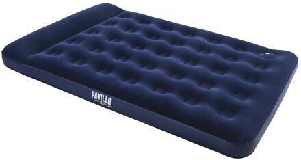 Bestway Opblaasbaar kampeermatras - BESTWAY - 67225 - 2 plaatsen - 1,91m x 1,37m x 22cm - Met geïntegreerde voetpomp