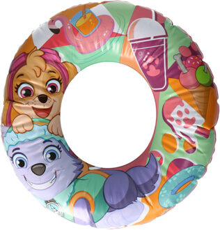 Bestway Opblaasbare zwemband/zwemring - Paw Patrol - roze - D50 cm - zwembad speelgoed - kinderen