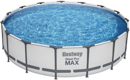 Bestway Opzetzwembad Steel Pro Max Set Rond 457x107
