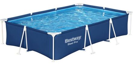 Bestway Steel Pro zwembad 300 x 201 x 66 cm Blauw