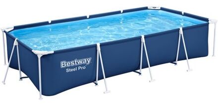 Bestway Steel Pro zwembad 400 x 211 x 81 cm Blauw