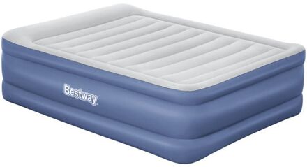 Bestway Tritech 61 cm Queen AC Luchtbed Blauw/grijs