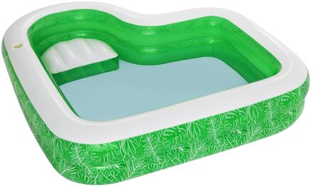 Bestway Tropical Paradise zwembad 231 x 231 x 51 cm Groen