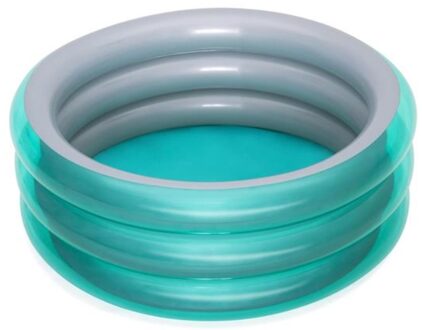 Bestway zwembad 3rings metallic 150x53cm blauw