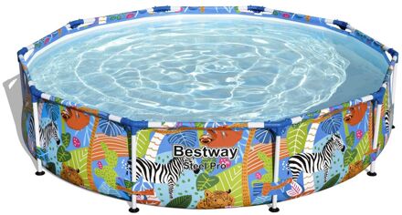 Bestway Zwembad - Steel Pro - Rond - Jungle - 305cm