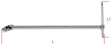 Beta 1/2” T-sleutel met cardangewricht 920/40 - 009200850