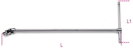Beta 1/4” T-sleutel met cardangewricht 900/40 - 009000843