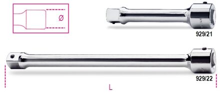 Beta 1” verlengstukken 929/21 - 009290815