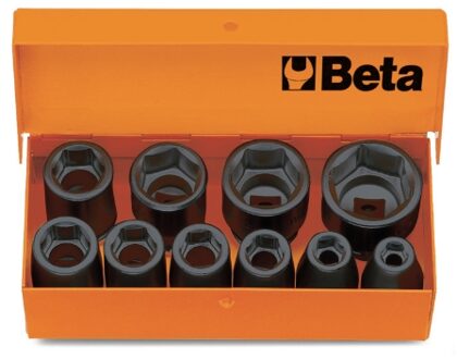Beta 10-delig set 3/8”slagdoppen 710/C10 - 007100910