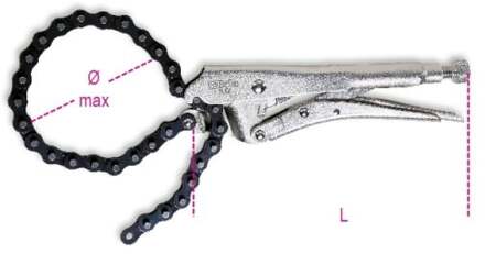Beta 1064 Verstelbare ketting griptang - 010640023 010640023