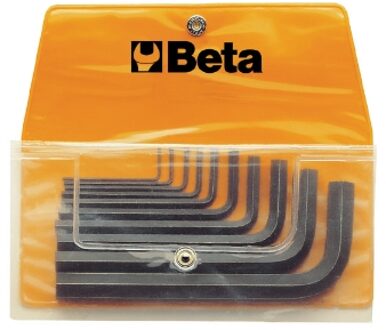 Beta 11 -delig set zeskant stiftsleutels (art. 96AS) in etui 96AS/B11 - 000960749