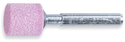 Beta 11101 10X15 Stiftslijpsteen | roze korund slijpkorrel | keramische binding | cilinder vorm | 25 stuks - 111010011 111010011