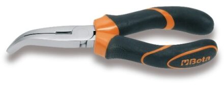 Beta 1164BMK Telefoontangen lange platte gebogen bekken verchroomd | twee componenten handgreep - 011649036 011649036