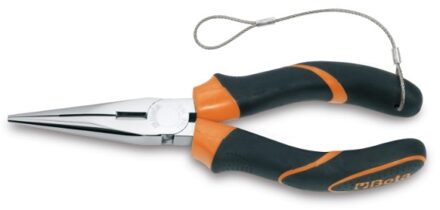 Beta 1166BM-HS 200 Telefoontangen | lange halfronde bekken verchroomd twee componenten handgreep H-SAFE - 011664040 011664040