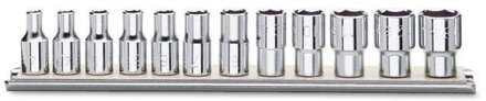 Beta 12-delig set zeskant dopsleutels, lange uitvoering 900MB/SB12 - 009000179