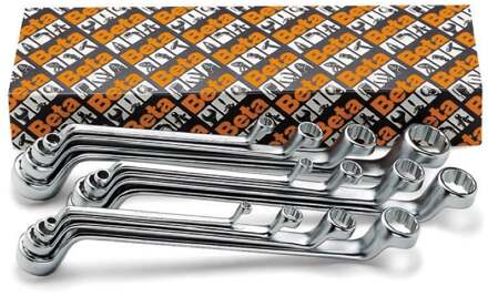 Beta 12-delige set ringsleutels, diep gebogen(art. 90) 90/S12 - 000900166