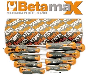 Beta 12-delige set schroevendraaiers (art. 1290, 1292, 1290N, 1292N) 1293/S12 - 012930203