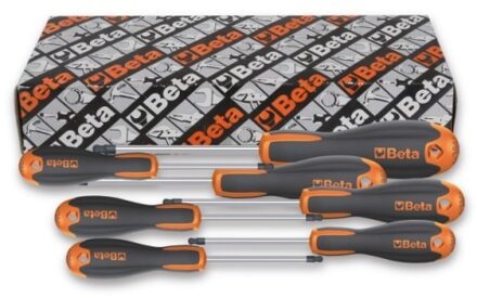 Beta 1206E/BP-S7 7-delig set Evox schroevendraaiers met kogelkop - 012061407 012061407