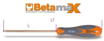 Beta 1277BA TX25 Schroevendraaiers voor schroeven met Torx® profiel | vonkvrij - 012770825 012770825