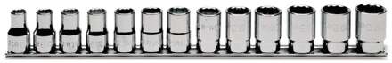 Beta 13-delige set dopsleutels twaalfkant (art. 920B) met support 920B/SB13 - 009200140