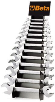 Beta 13-delige set dubbele steeksleutels (art. 55) met support 55/SP13 - 000550186