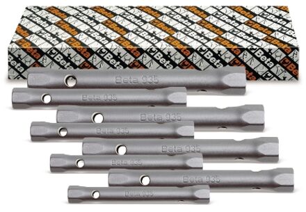 Beta 13-delige set pijpsleutels, zeskant en lichte uitvoering (art. 935) 935/S13 - 009350183