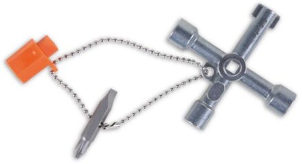 Beta 1600Q 8 Universele 4 weg schakelkastsleutel - 016000008 016000008